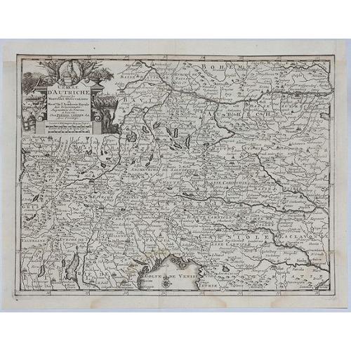 Old map image download for Cercle D'Autriche suivant les Nouvelles Observations.