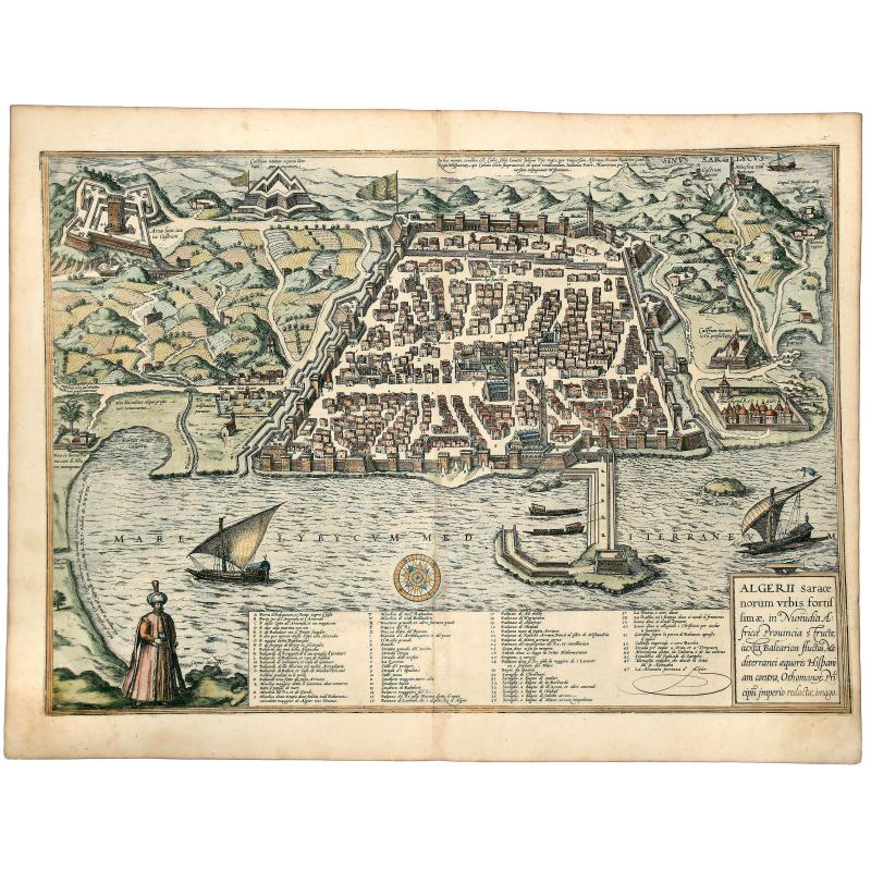 ALGERII Saracenorum Urbis Fortissimae in Numidea Africa Provincia. . .