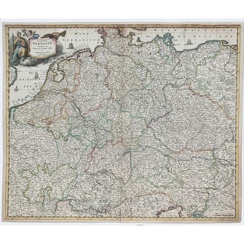 Old map image download for Accuratissima Germaniae Tabula. . .