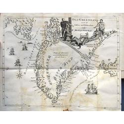 [Book with map] Description of Greenland... with map: Old Greenland as to its Eastern and Western Parts vulgo Oster Bygd & Wester Bygd