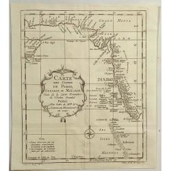 Carte Des Costes de Perse, Gusarat, et Malabar.