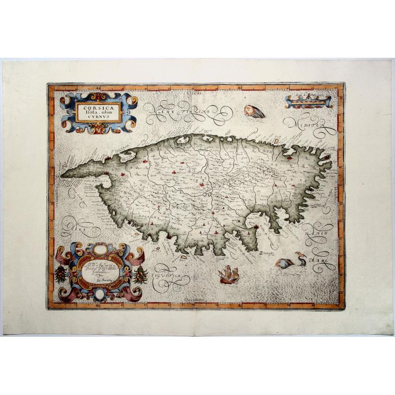 CORSICA Isola, olim Cyrnus.