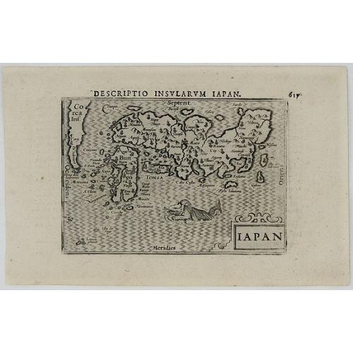 Old map image download for Descriptio Insularum Iapan.