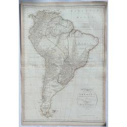 A Map of South America published under the Patronage of the Duke of Orleans. . .