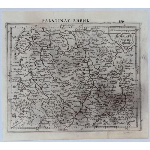 Old map image download for Palatinat Rhen.
