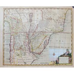 A New and Accurate Map of Paraguay, Rio De La Plata, Tucumania Guaria &c. . .