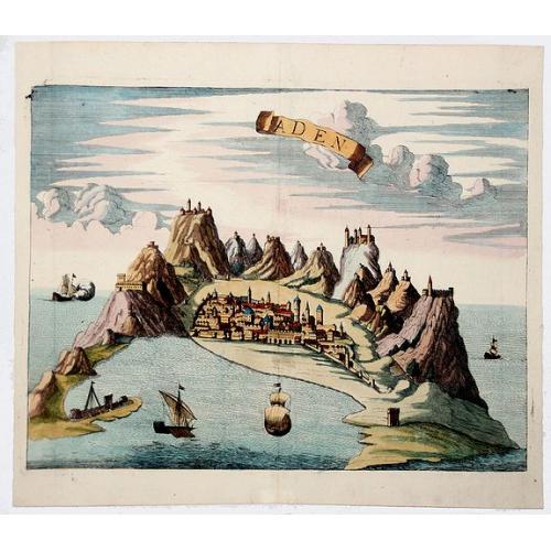 Old map image download for ADEN. [Yemen]