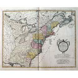 Charte über die XIII. vereinigte Staaten von Nord-America, Entworfen duch F.L. Güssefeld. . .