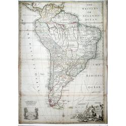 SOUTH AMERICA. Corrected from the Observations comunicated to the Royal Societys of London & Paris.