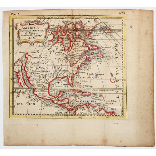 Old map image download for AMERICA SETTENTRIONAL di N. Sanson (California Island).