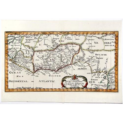 Old map image download for LA GUINEE et Pays circonvoisins.