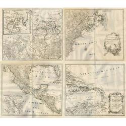 General Karte von Nord America samt den Westindischen Inseln Verfasst von Herrn Pownall.