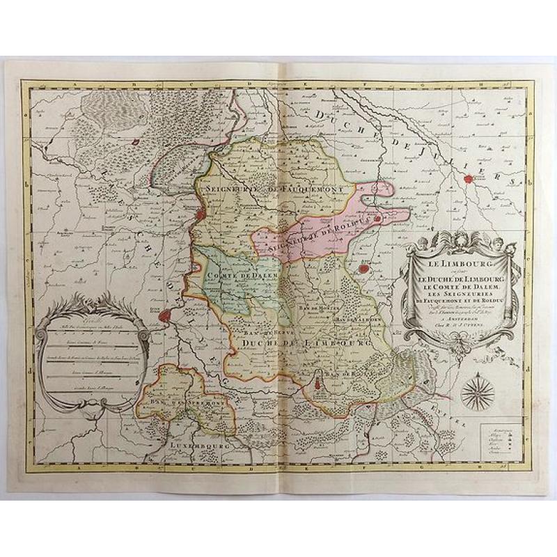 Le Limbourg, Le Duche de Limbourg, Le Comte de Dalem, Les Seigneures de Fauquemont et de Rolduc. . .