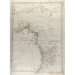 Untitled Map of West Africa (Cyrillic)