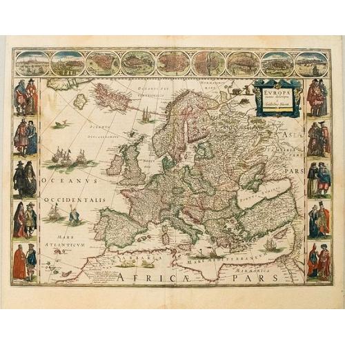 Old map image download for Europa recens descripta. 