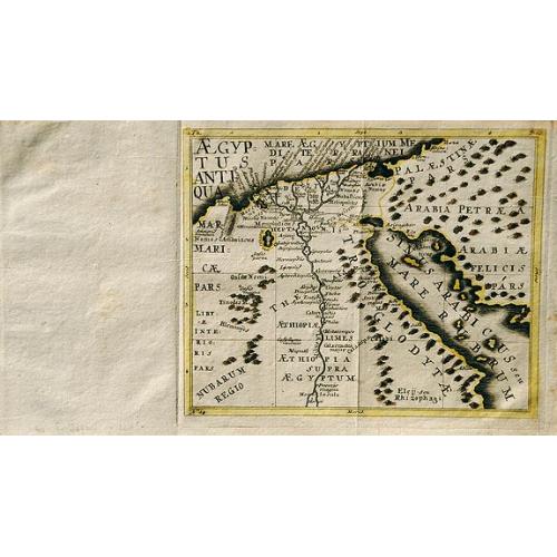 Old map image download for Aegyptus Antiqua.