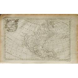 An Accurate Map of North America Drawn from the Sieur Robert, with Improvements.