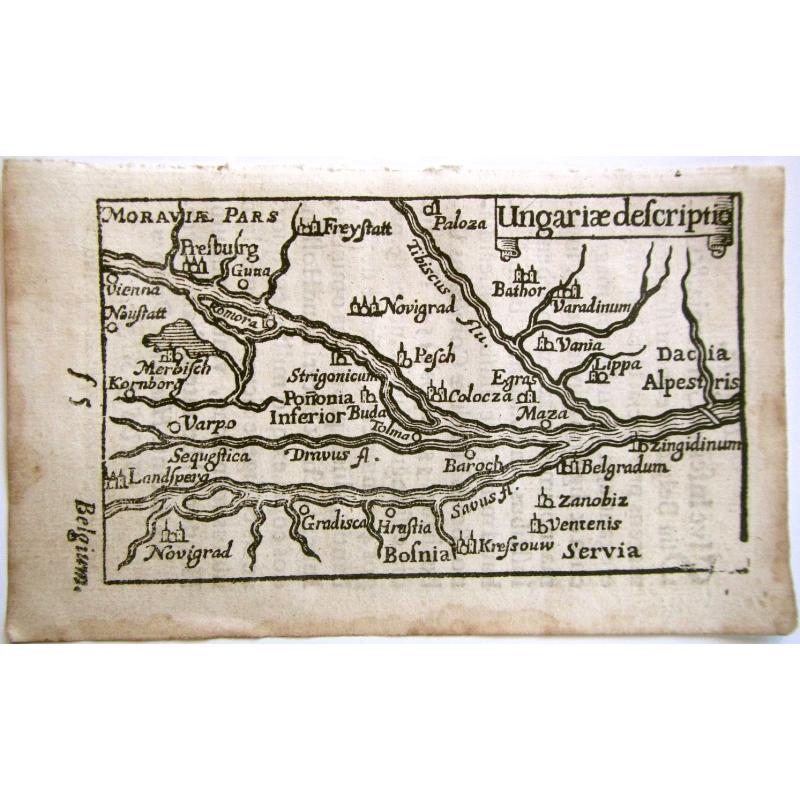 Ungariae descriptio.