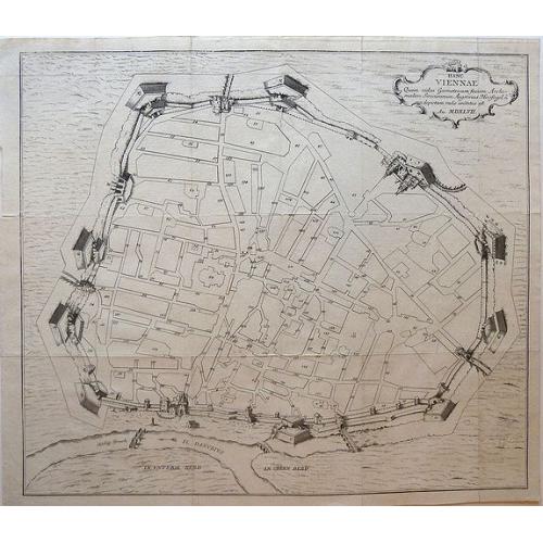 Old map image download for Hanc VIENNAE Quam vides Geometricam faciem Archimedem Siracusanum, Augustinus Hirsfogel a suo depictam radio imitatus est Anno. 1552.
