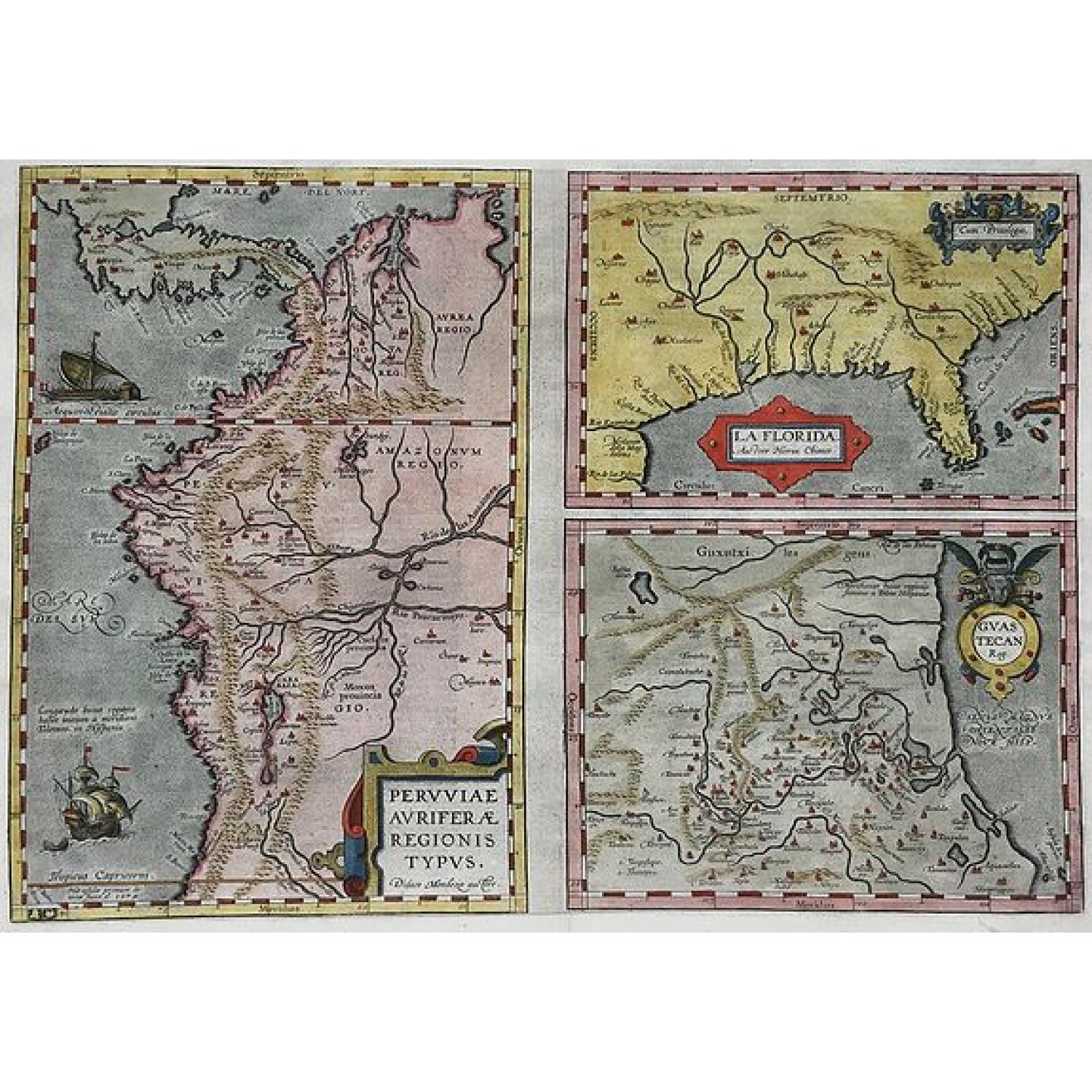 La Florida [with] Guastecan [with] Peruviae Auriferae Regionis Typus.