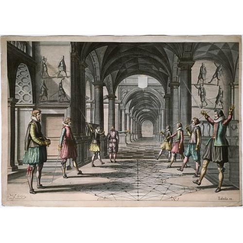 Fencing from: Gerard Thibault, The Academy of the Sword.