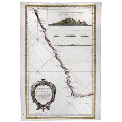 Carte Reduite d'Une Partie Des Costes Occidentales et Meridionales de l'Afrique.