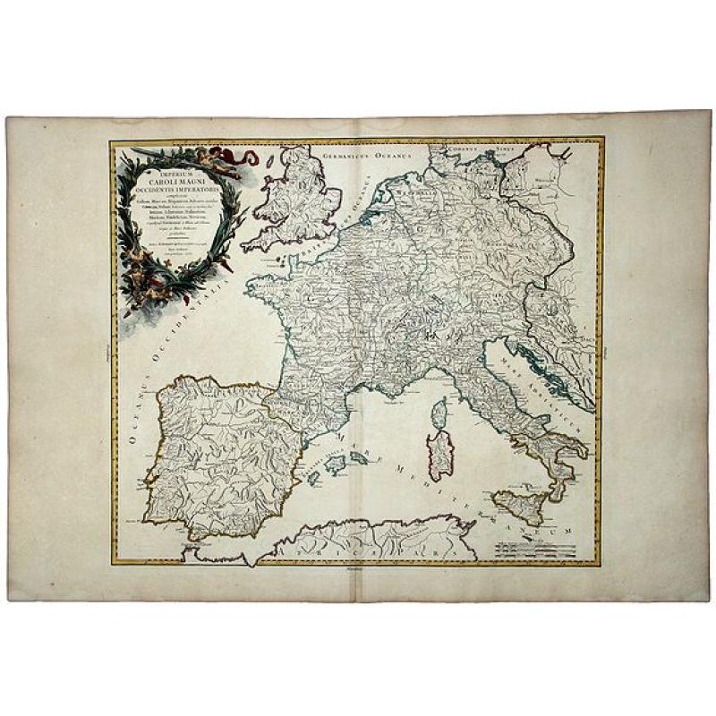 Imperium CAROLIMAGNI Occidentis Imperatoris.