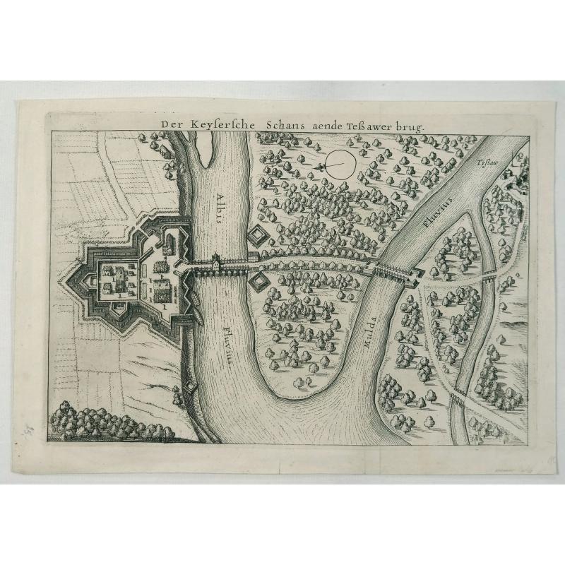 Der Keysersche Schans Aende Tebawer Brug.