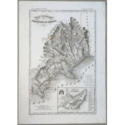 Carta Topografica del Principato Di Monaco.