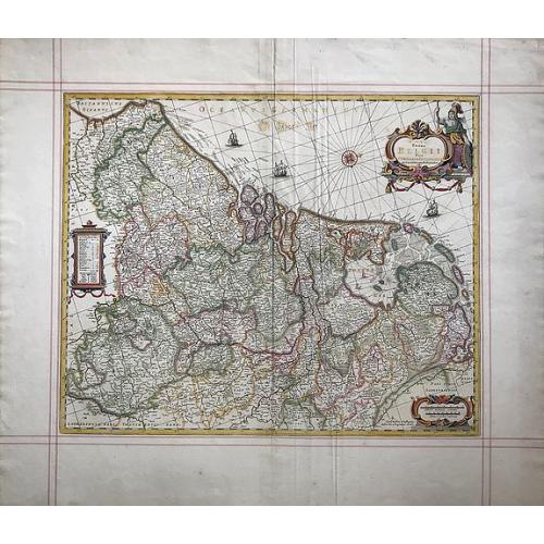 Old map image download for Nova Totius Belgii sive Germaniae Inferioris.