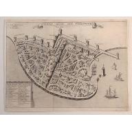 Old, Antique map image download for Civitas Acon Sive Ptolomaida.