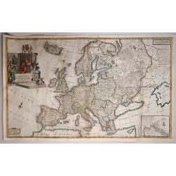 To His Royal Highness Frederick Lewis, Prince of Wales and Earl of Chester, Electoral Prince of Brunswick, This Map of Europe ...