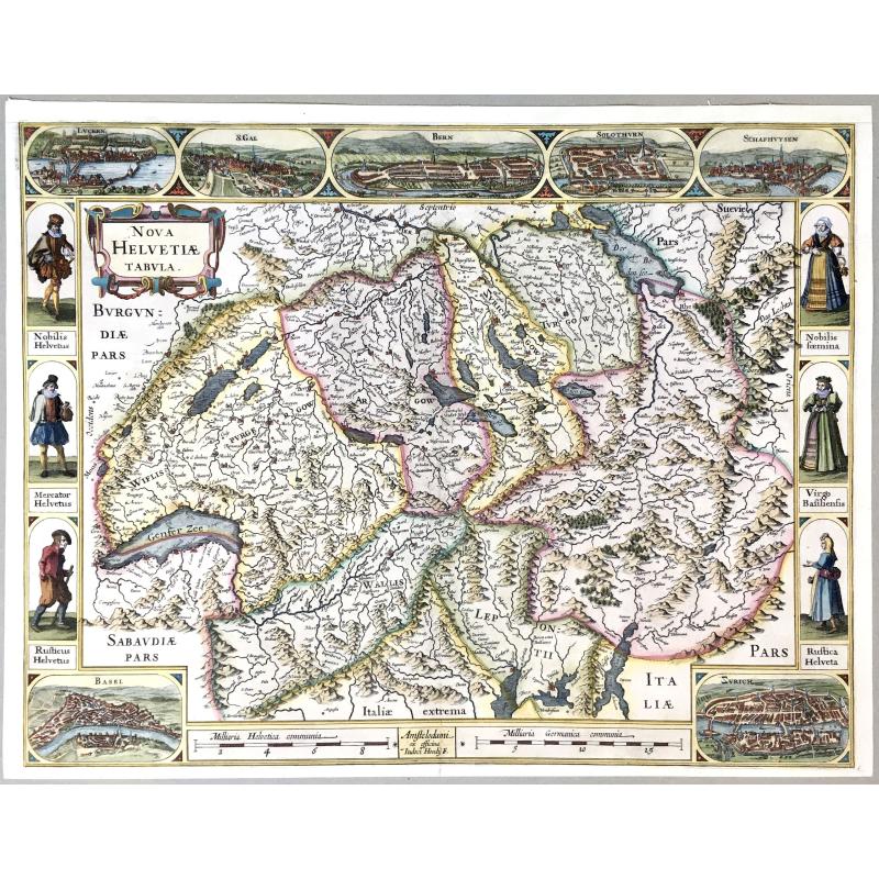 Nova Helvetiae Tabula.