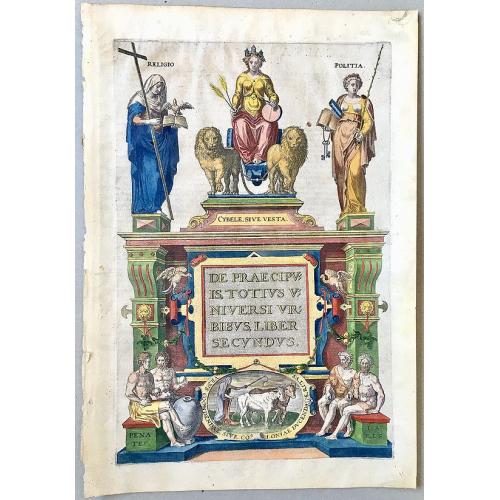 [Title Page] De Praecipuis, Totius Universi Urbibus.. Liber Secundus.