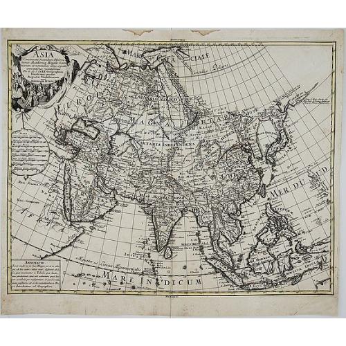 Old map image download for Asia Concinnata Secundum Observationes Academiae Regalis Scientiarum . . .