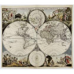 Novissima Totius Terrarum Orbis Tabula, Per Carolum Allard.