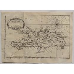 Carte de L'Isle de Saint Domingue.