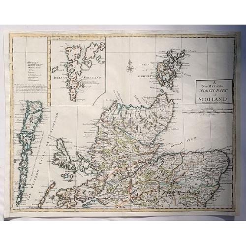 Old map image download for A New Map of the North Part of Scotland.