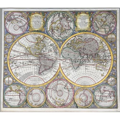 Old map image download for Diversi Globi Terr-Aquei Statione variante (...)