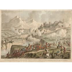 Napoleon & Massena Defeating The Austrian Army, At The Terrible Battle of Roveredo. 