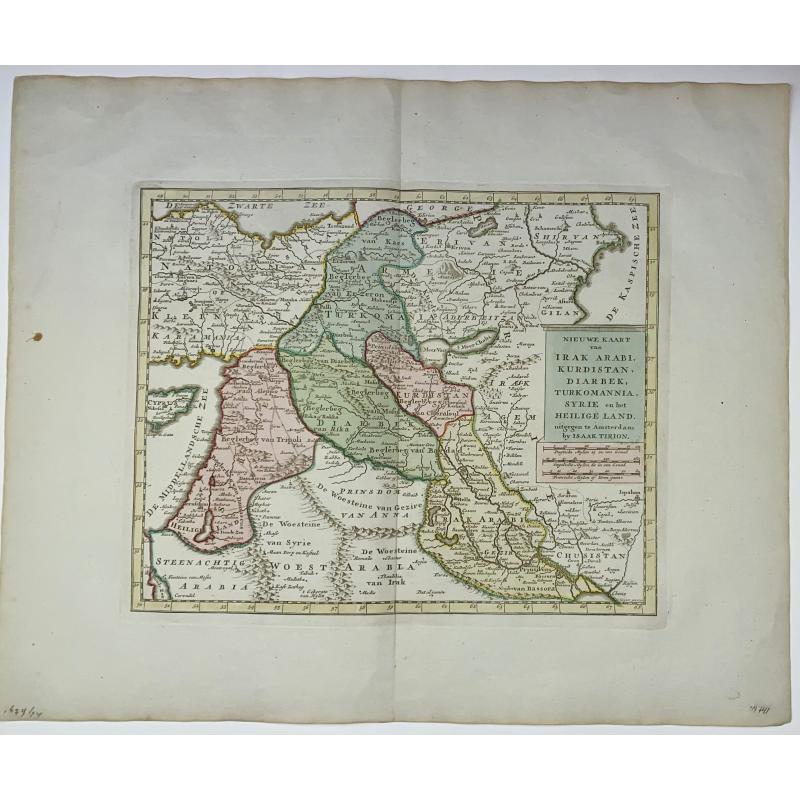 Irak, Arabi, Kurdistan, Diarbek, Turkomania, Syrie en het Heilige Land.