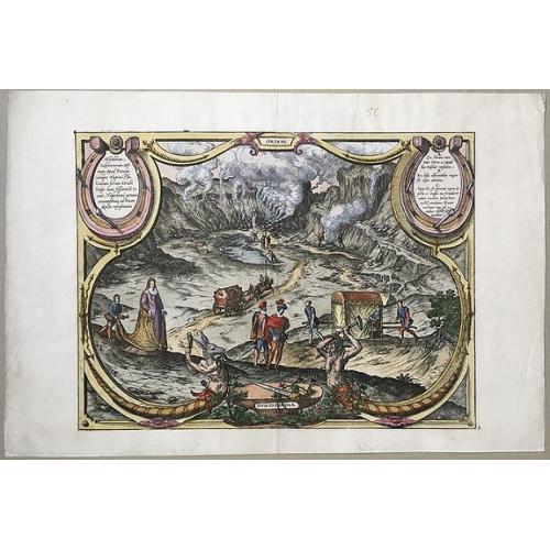 Old map image download for Mirabilium Sulphureorum Motium Apud Puteolos (campos Flegreos Plin Vulcani forum Strabo Vulgo nunc Solsataria vocant Neapolitani). . . 