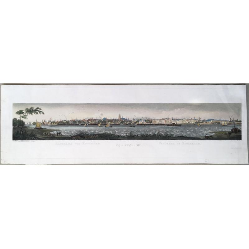 Panorama von Rotterdam / Panorama de Rotterdam.