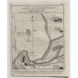 Carte de la Baye de la Table et Rade du Cap de Bonne Esperance. . .