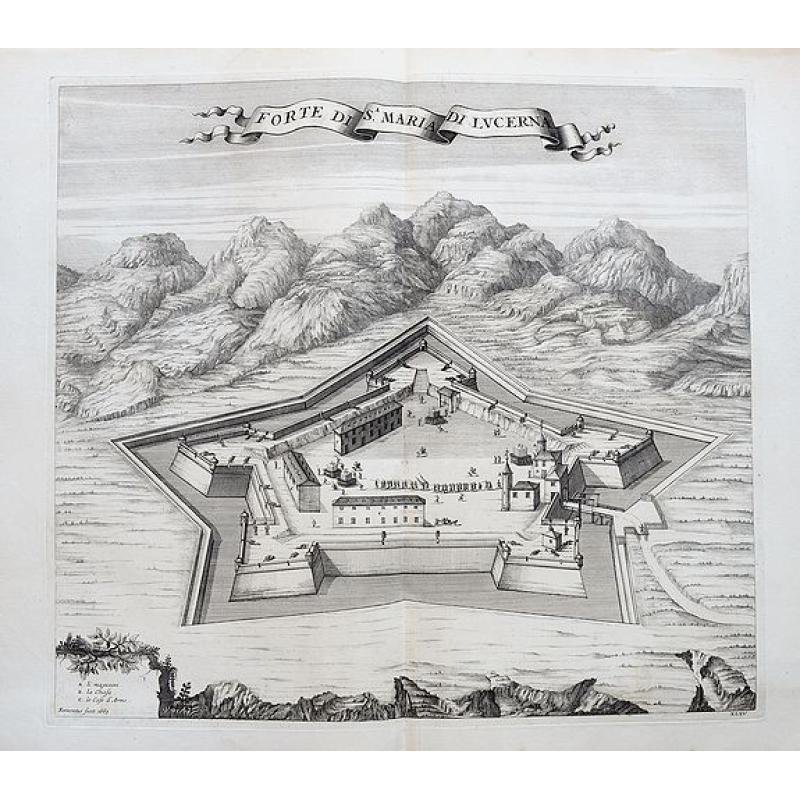 Forte di S.a Maria di Lucerna.