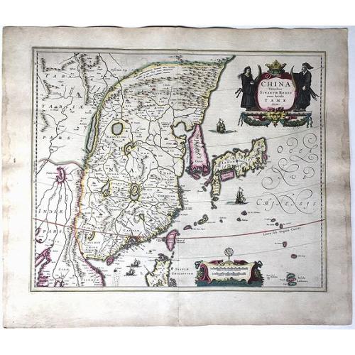 Old map image download for China Veterebus Sinarum Regio nunc Incolis Tame dicta.