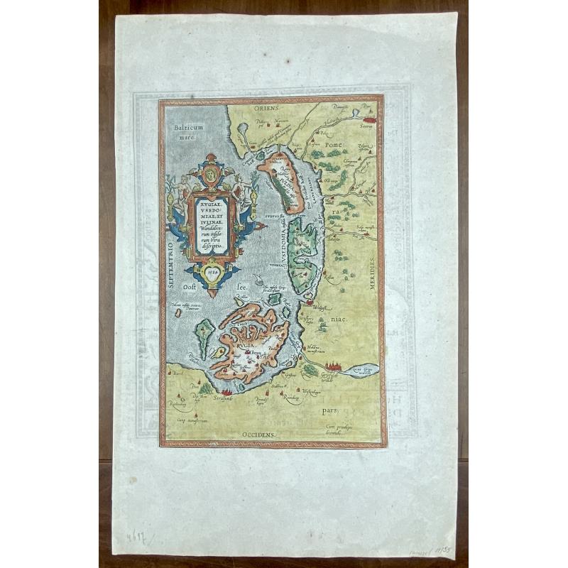 [Lot of 8 maps and prints]  Norvegiae Maritimae ab Elf-burgo ad Dronten / Pascaert van Noorwegen streckende van Elf-burg tot Dronten.