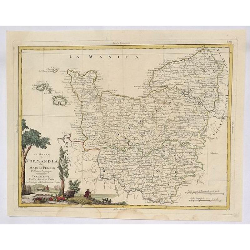 Li Governi di Normandia del Maine e Perche.