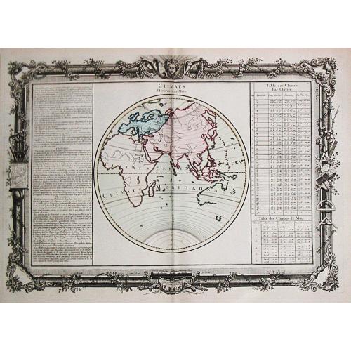 Old map image download for Climats d'Heures et de Mois.