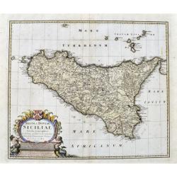 Regni & Insulae Siciliae tabula geographica...